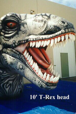 10' T-Rex Head 
