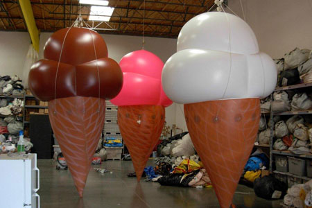18' Icecream Cones