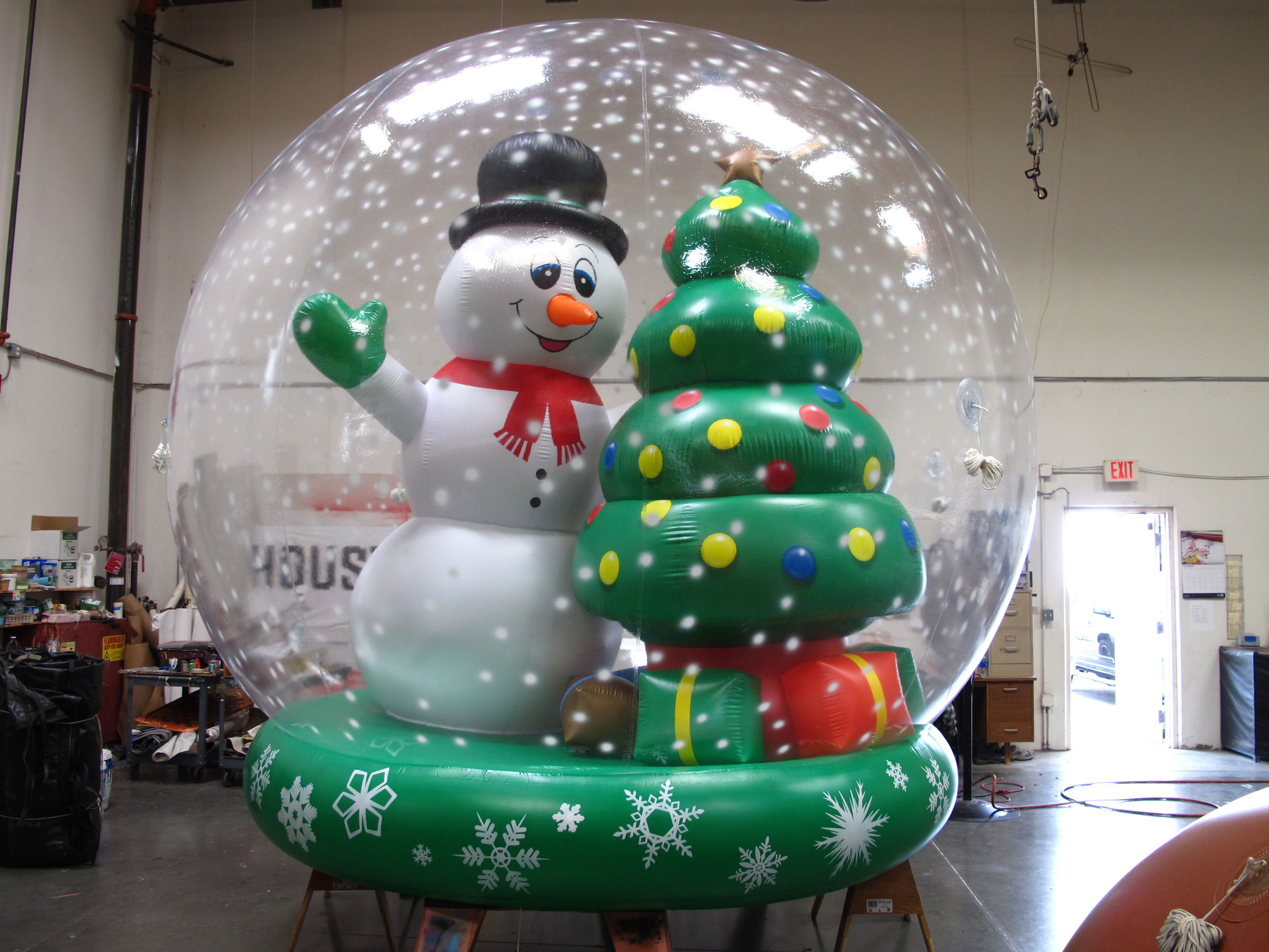 Helium Parade Balloon Snow Globe