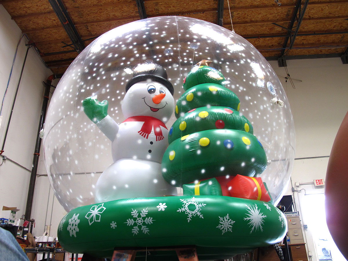Helium Parade Balloon Snow Globe