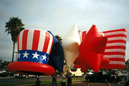 15' Uncle Sam Hat 