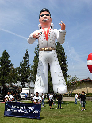 34' Spaceship  Helium Parade Balloons
