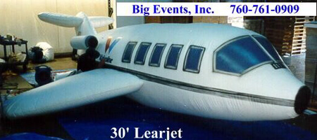 30' Lear Jet Balloon