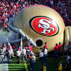 49ers Inflatable Tunnel