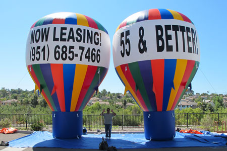 Helium Advertising Balloons 