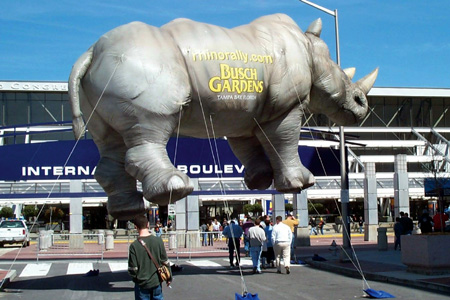 35' Rhino Busch Gardens