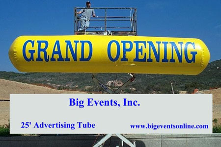 25' Advertising Tube