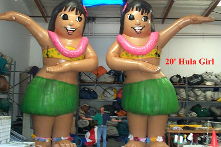 20' Hula Girls