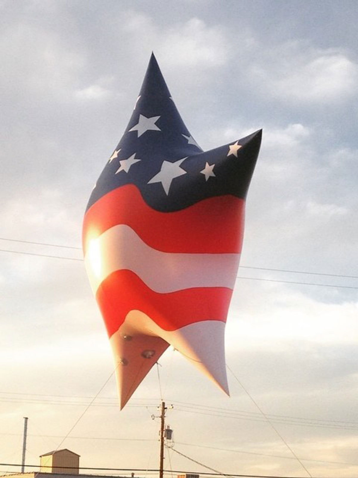 15' Apple Helium Parade Balloon