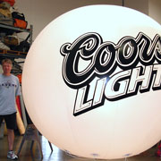 Helium Advertising Balloon