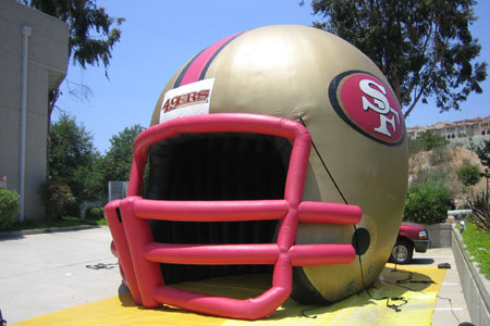 49ers Football Helmet