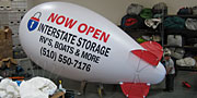 helium advertising blimps