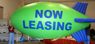 helium advertising blimps