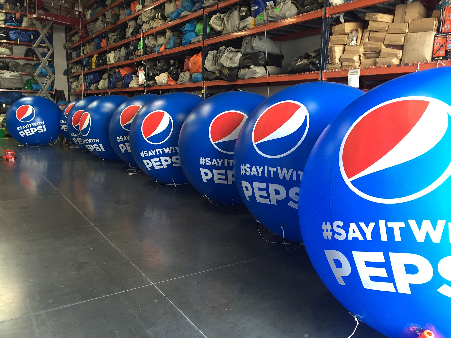 10' Popeyes Helium Balloon