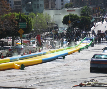 World’s Longest Inflatable Water Slide